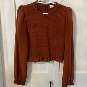 Size L Wilfred blouse from aritzia